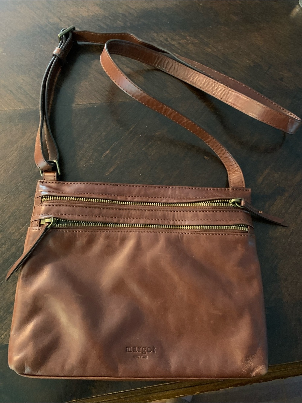 10x8 leather bag